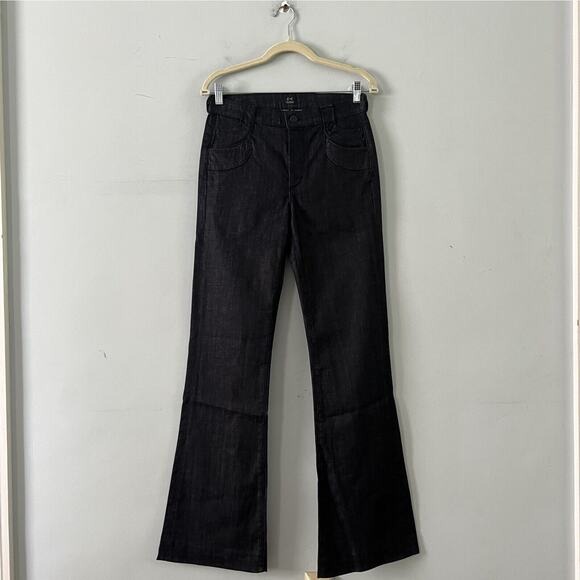 NWT Citizens of Humanity Trocadero High Rise Dark Wash Flare Denim Jeans - Picture 1 of 8